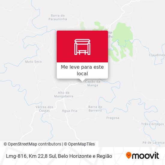Lmg-816, Km 22,8 Sul mapa