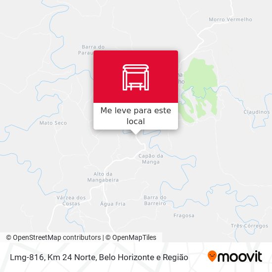 Lmg-816, Km 24 Norte mapa