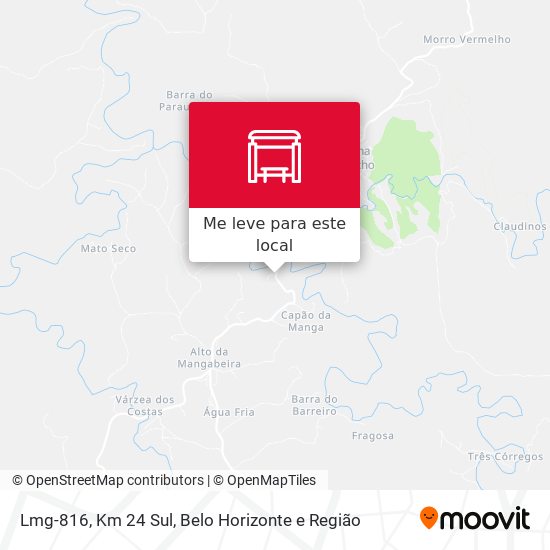 Lmg-816, Km 24 Sul mapa