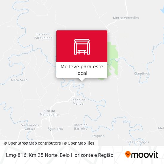 Lmg-816, Km 25 Norte mapa