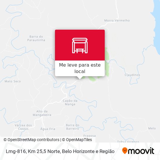 Lmg-816, Km 25,5 Norte mapa