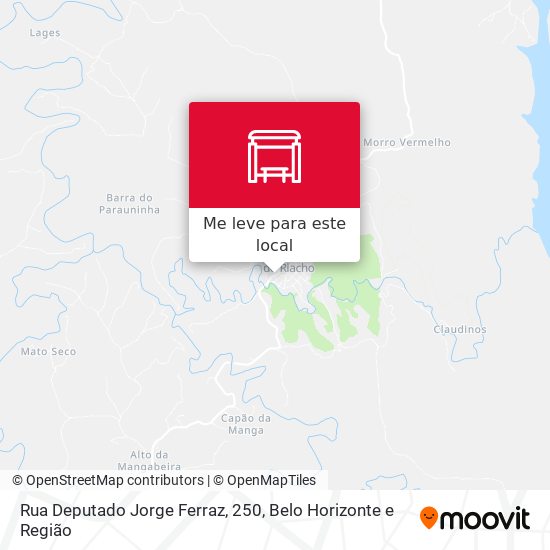 Rua Deputado Jorge Ferraz, 250 mapa