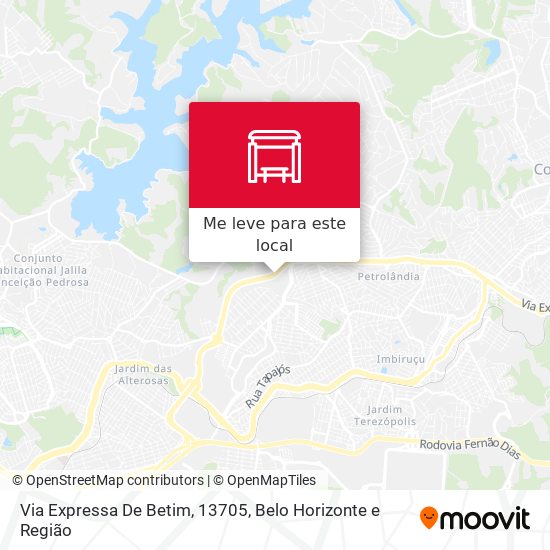 Via Expressa De Betim, 13705 mapa