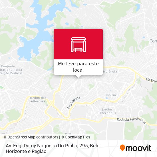 Av. Eng. Darcy Nogueira Do Pinho, 295 mapa