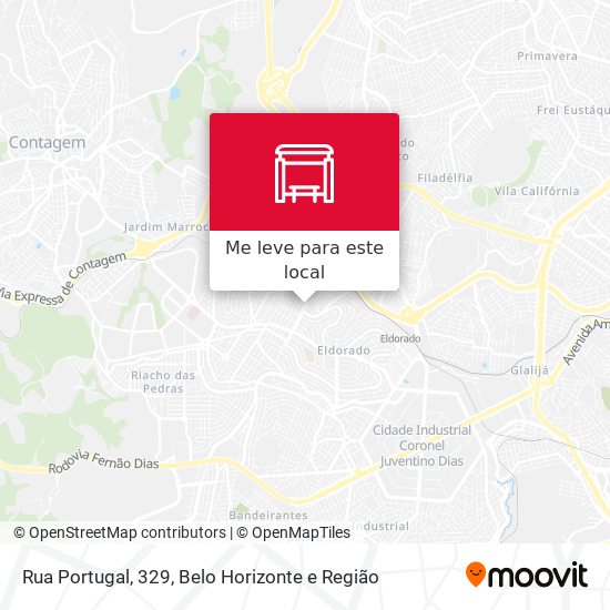 Rua Portugal, 329 mapa