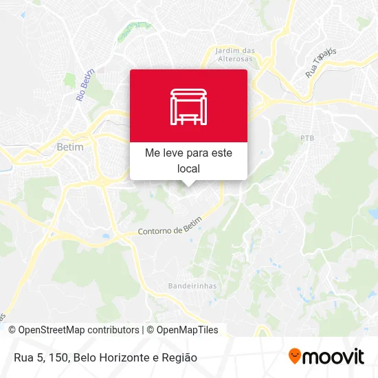 Rua 5, 150 mapa