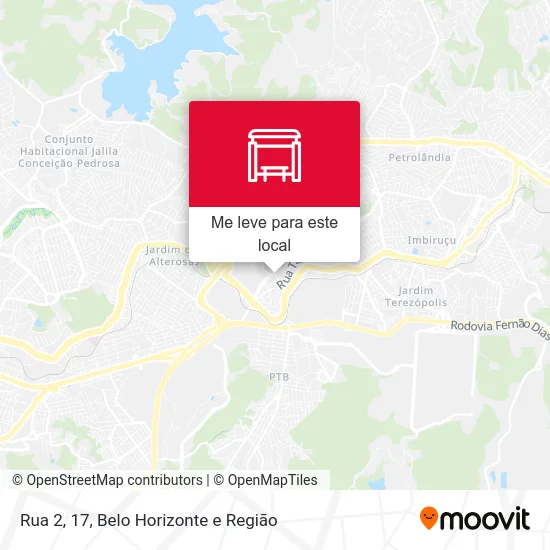 Rua 2, 17 mapa