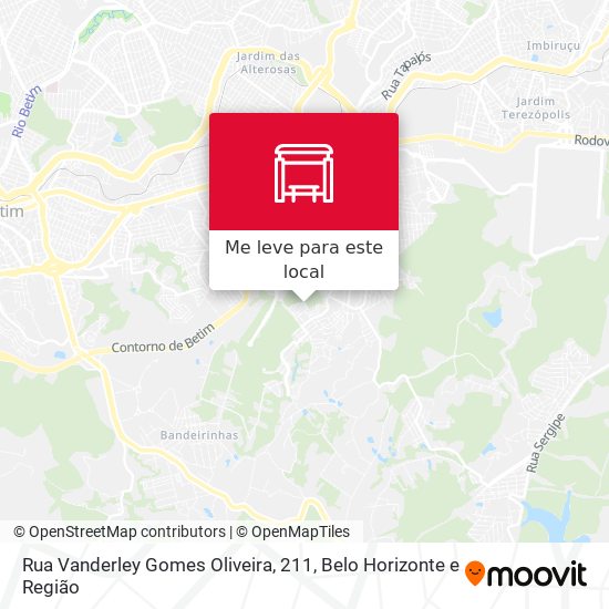 Rua Vanderley Gomes Oliveira, 211 mapa