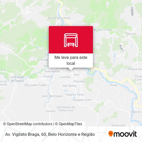 Av. Vigilato Braga, 60 mapa