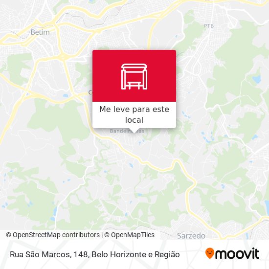 Rua São Marcos, 148 mapa