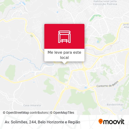 Av. Solimões, 244 mapa