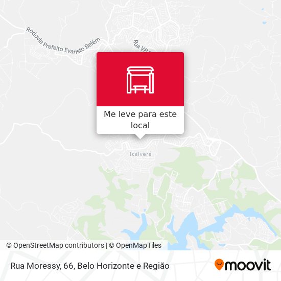 Rua Moressy, 66 mapa