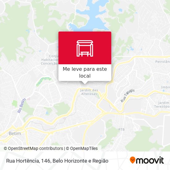 Rua Hortência, 146 mapa