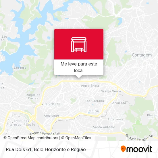 Rua Dois 61 mapa