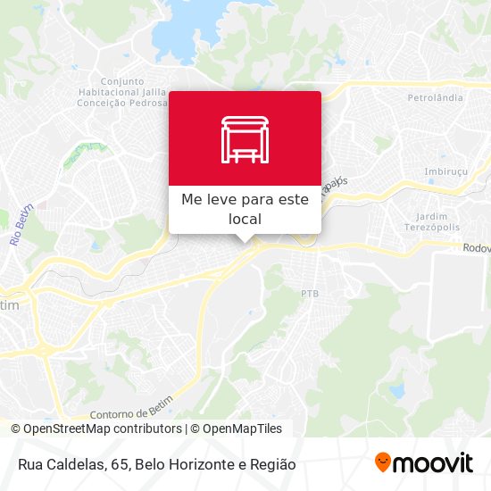 Rua Caldelas, 65 mapa