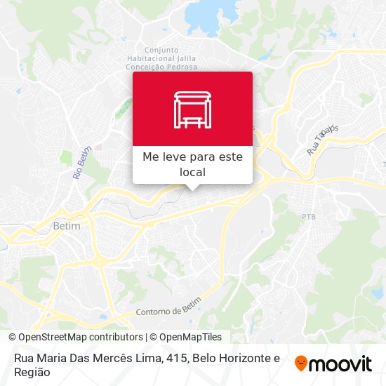 Rua Maria Das Mercês Lima, 415 mapa