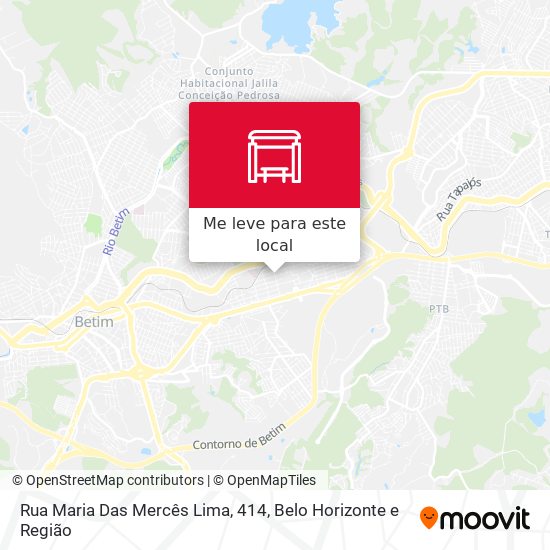Rua Maria Das Mercês Lima, 414 mapa