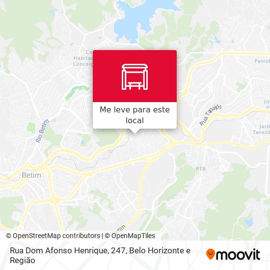 Rua Dom Afonso Henrique, 247 mapa