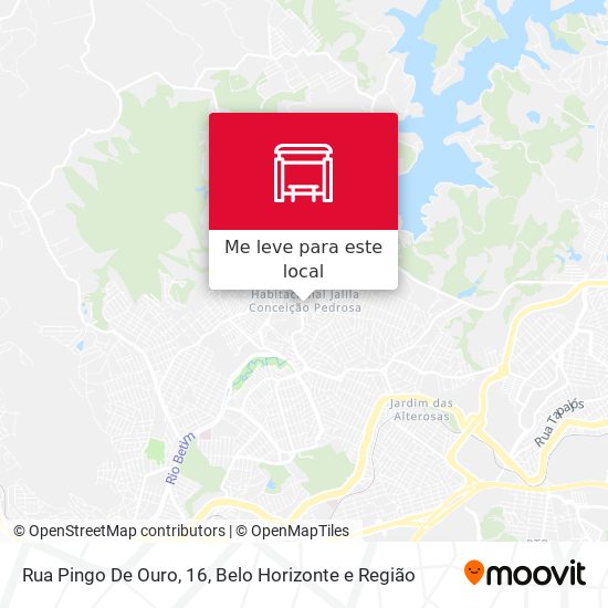 Rua Pingo De Ouro, 16 mapa