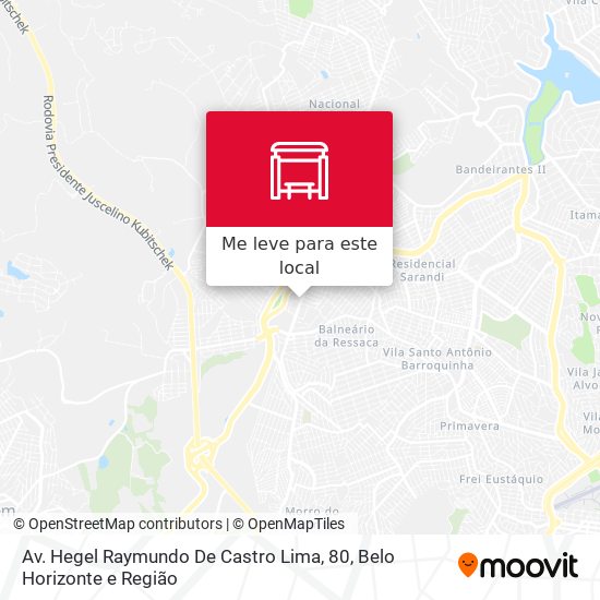 Av. Hegel Raymundo De Castro Lima, 80 mapa