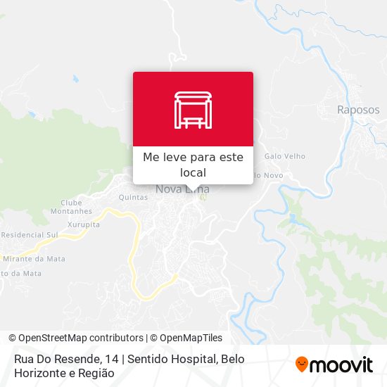 Rua Do Resende, 14 | Sentido Hospital mapa