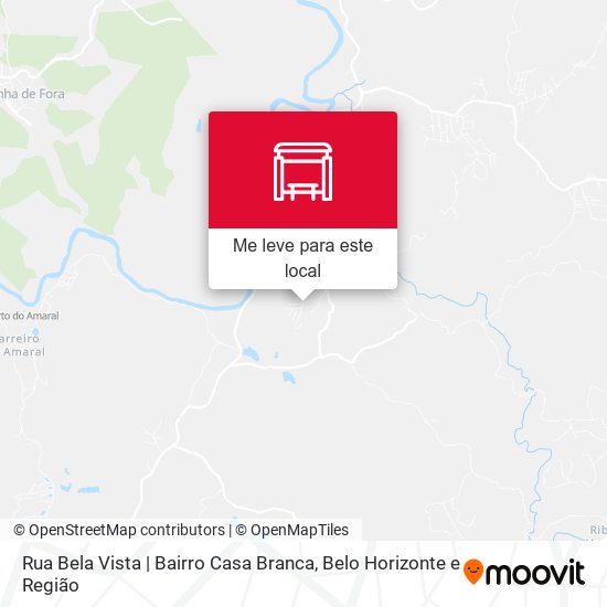 Rua Bela Vista | Bairro Casa Branca mapa