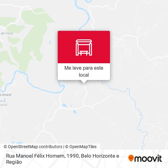 Rua Manoel Félix Homem, 1990 mapa