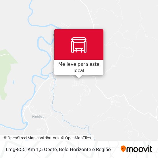 Lmg-855, Km 1,5 Oeste mapa