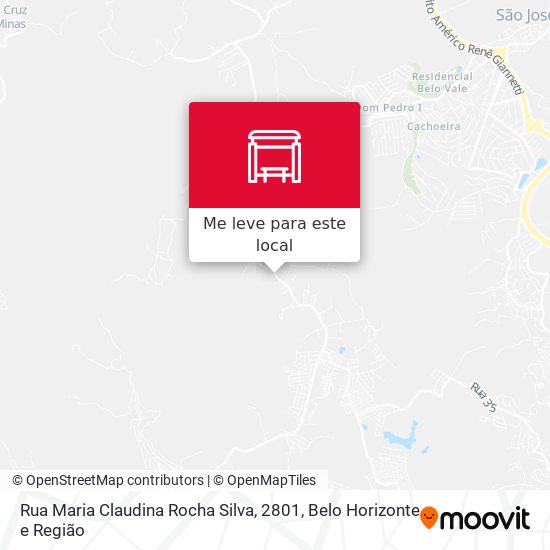 Rua Maria Claudina Rocha Silva, 2801 mapa