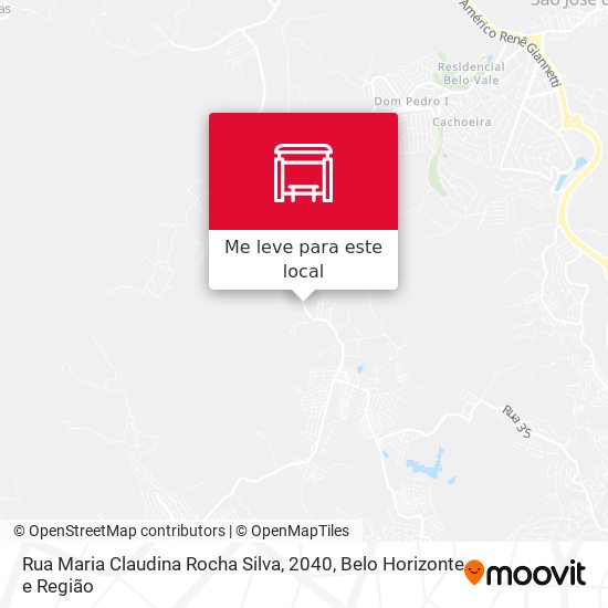 Rua Maria Claudina Rocha Silva, 2040 mapa