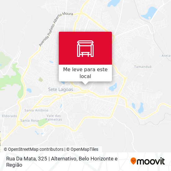 Rua Da Mata, 325 | Alternativo mapa