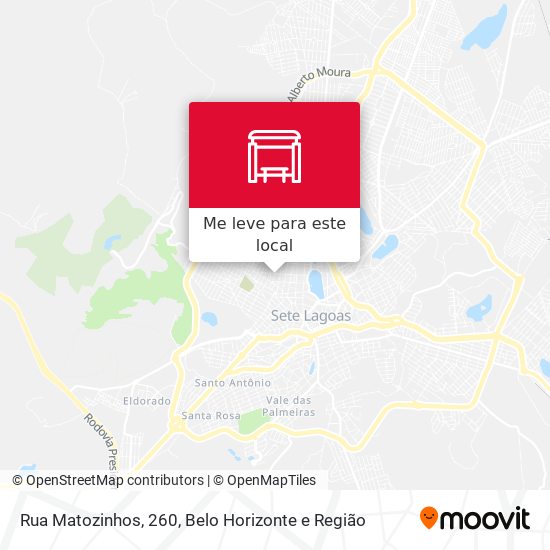 Rua Matozinhos, 260 mapa