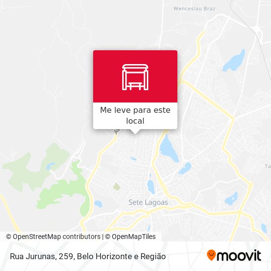 Rua Jurunas, 259 mapa