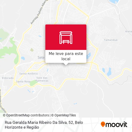 Rua Geralda Maria Ribeiro Da Silva, 52 mapa