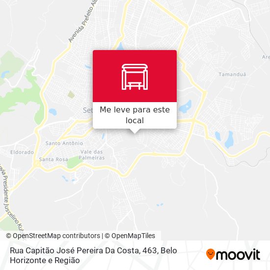 Rua Capitão José Pereira Da Costa, 463 mapa