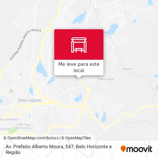 Av. Prefeito Alberto Moura, 547 mapa