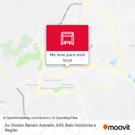 Av. Doutor Renato Azeredo, 845 mapa