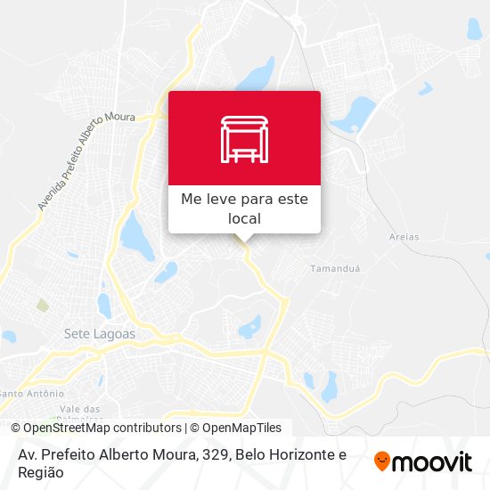 Av. Prefeito Alberto Moura, 329 mapa