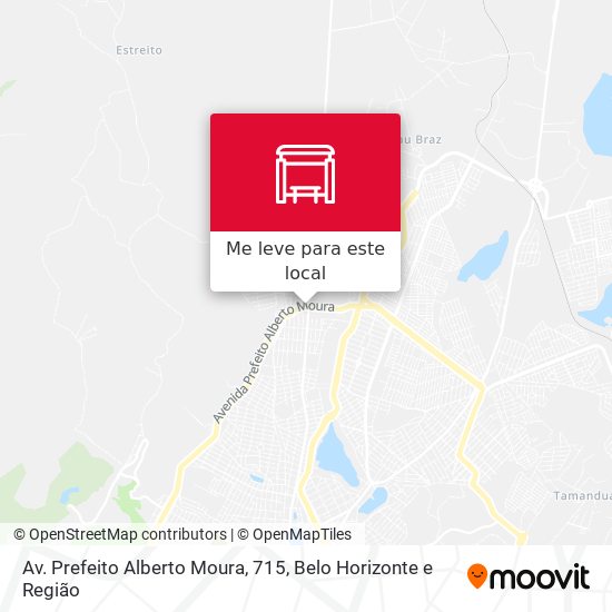 Av. Prefeito Alberto Moura, 715 mapa