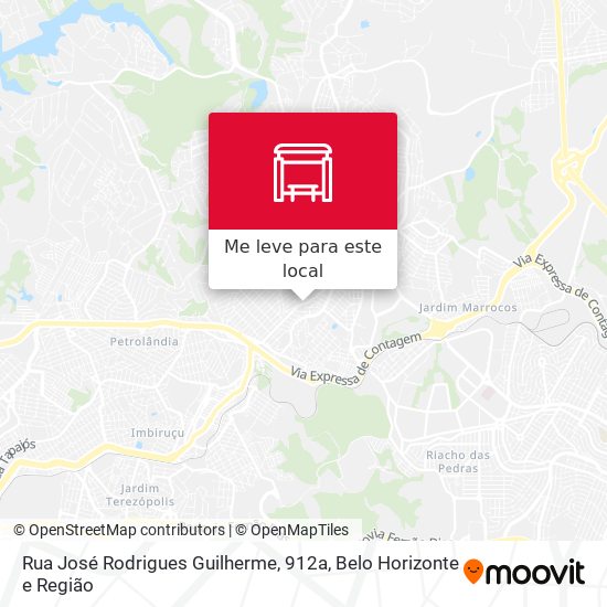 Rua José Rodrigues Guilherme, 912a mapa