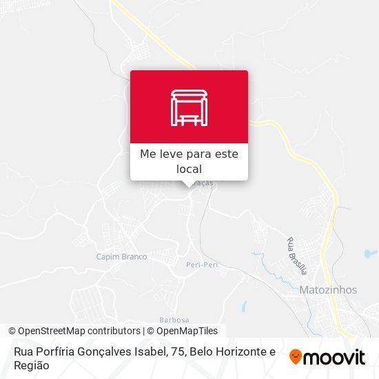 Rua Porfíria Gonçalves Isabel, 75 mapa