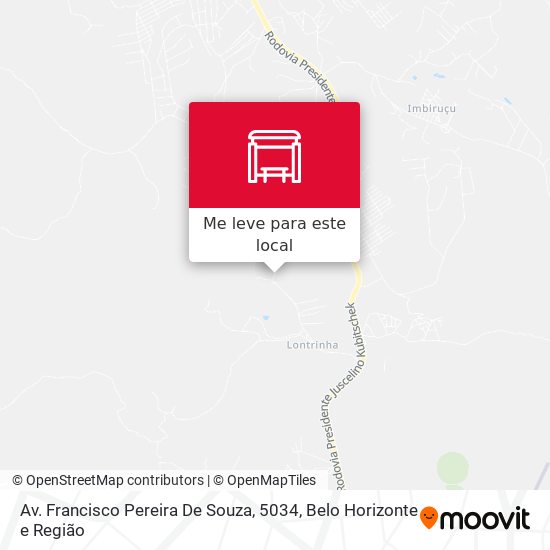 Av. Francisco Pereira De Souza, 5034 mapa