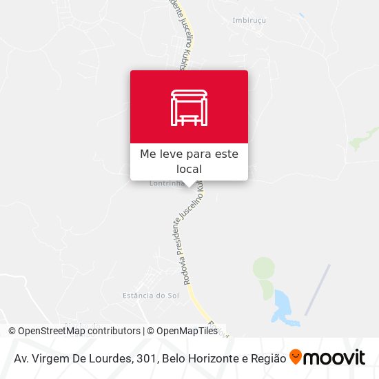 Av. Virgem De Lourdes, 301 mapa