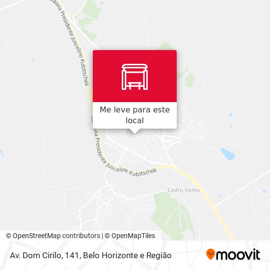 Av. Dom Cirilo, 141 mapa