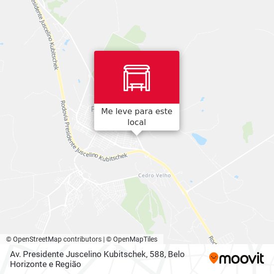 Av. Presidente Juscelino Kubitschek, 588 mapa