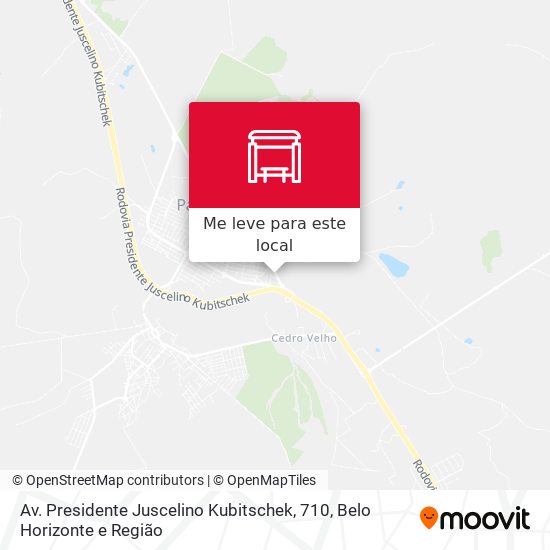 Av. Presidente Juscelino Kubitschek, 710 mapa