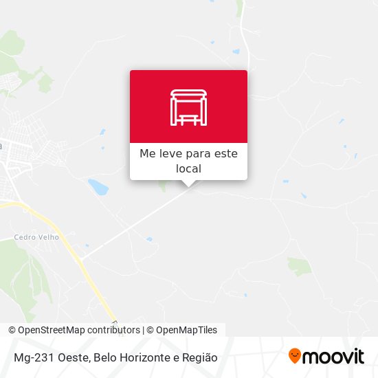 Mg-231 Oeste mapa