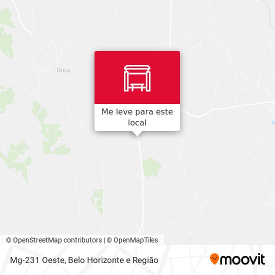 Mg-231 Oeste mapa