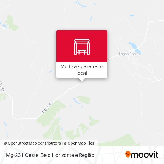 Mg-231 Oeste mapa
