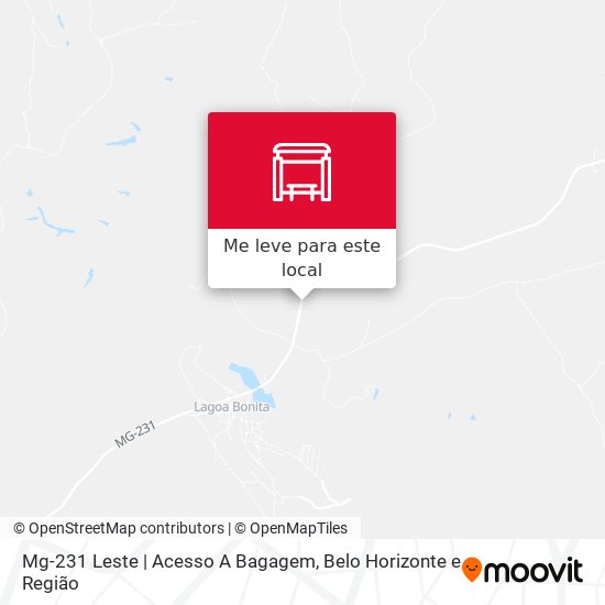 Mg-231 Leste | Acesso A Bagagem mapa